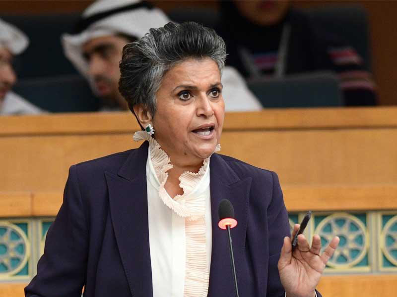 رئيسة اللجنة المالية والاقتصادية البرلمانية النائبة صفاء الهاشم