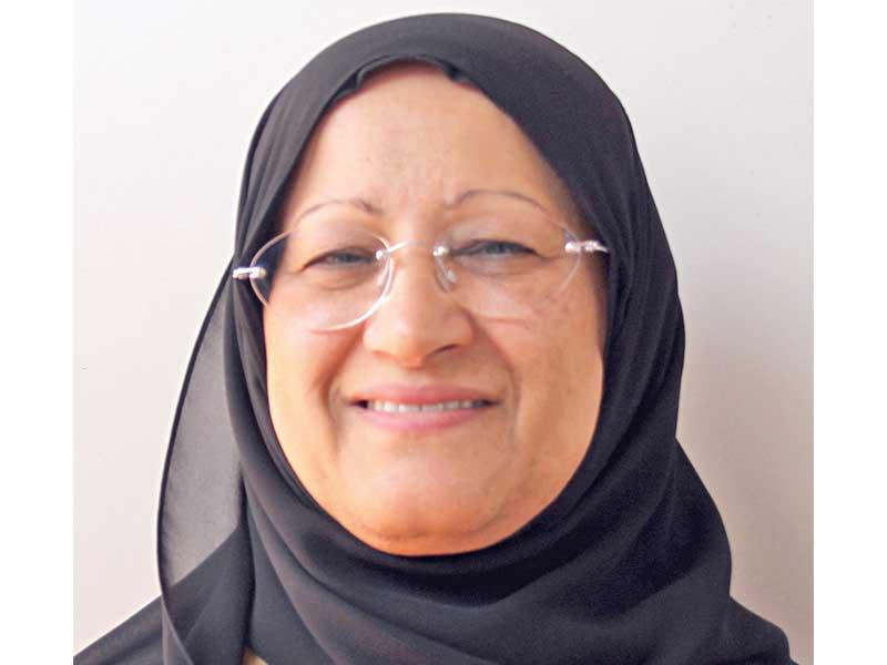 العميدة المساعدة للشؤون الطلابية في كلية العلوم بجامعة الكويت د. أديبة الحربان