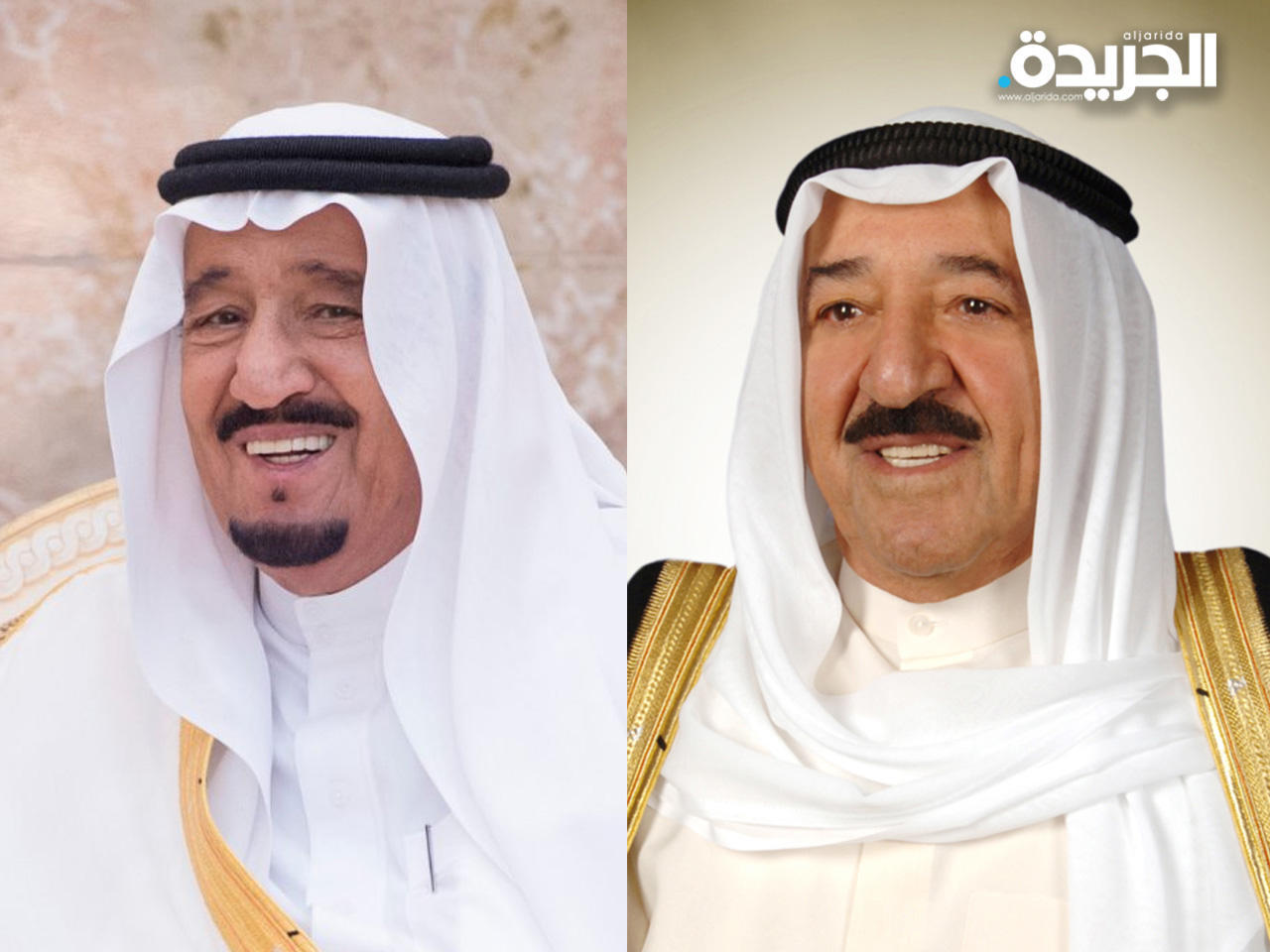 سمو أمير البلاد الشيخ صباح الأحمد -  خادم الحرمين الشريفين الملك سلمان بن عبدالعزيز 