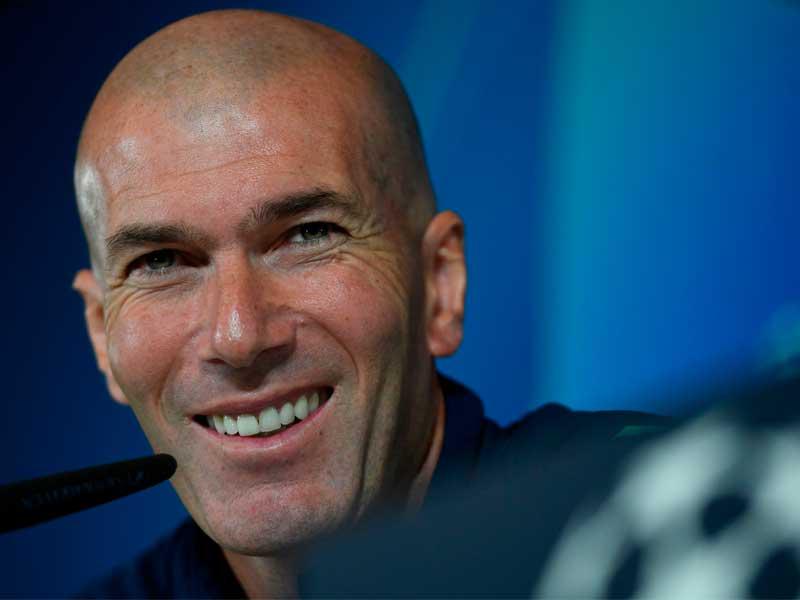 الفرنسي زين الدين زيدان، مدرب ريال مدريد