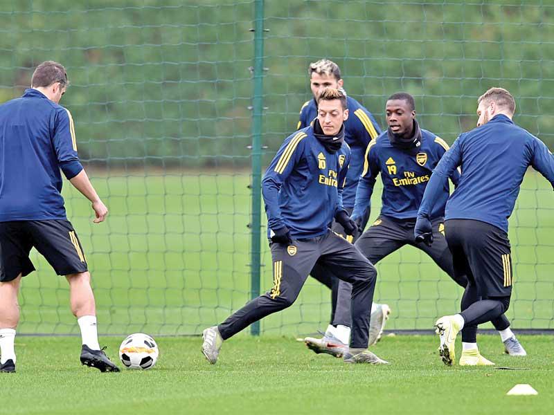 تدريبات أرسنال