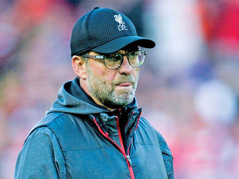 يورغن كلوب، المدير الفني لفريق ليفربول الإنكليزي لكرة القدم