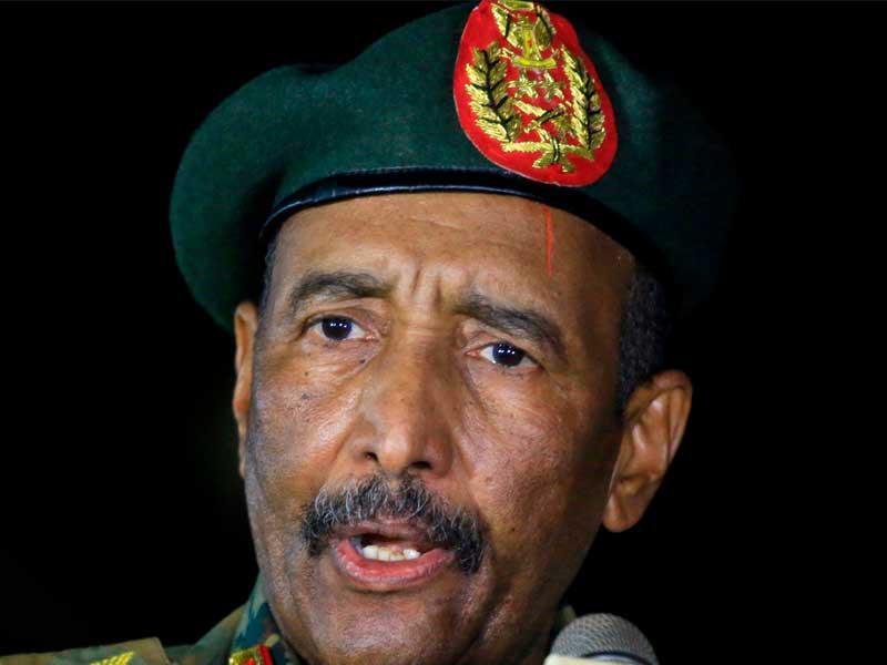 رئيس مجلس السيادة الانتقالي السوداني الفريق أول ركن عبد الفتاح البرهان 