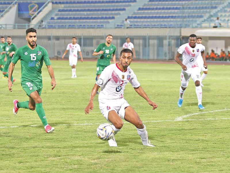 جانب من مواجهة سابقة بين الكويت والعربي