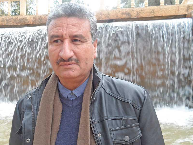  الشاعر المغربي عبدالغني فوزي