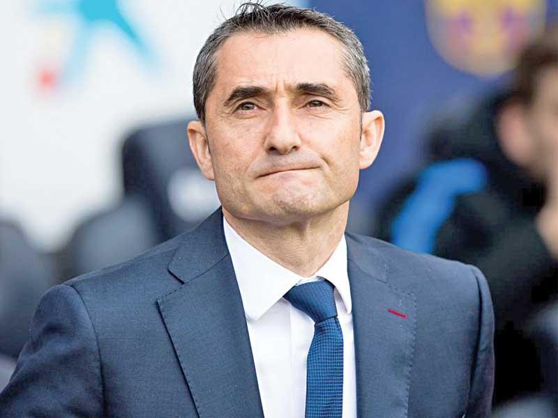 مدرب نادي برشلونة الإسباني أرنستو فالفيردي