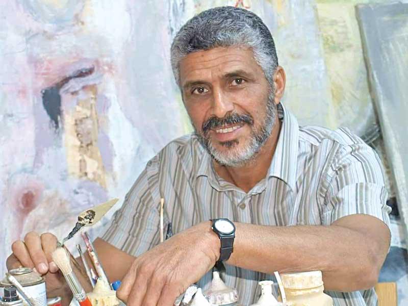 الفنان الليبي سالم التميمي