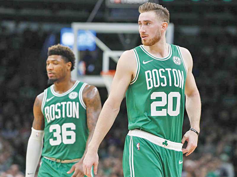 هايوارد في لقاء سلتيكس وسبيرز