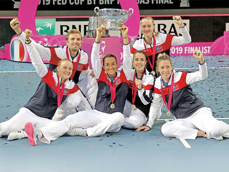 فرنسا تحرز لقب كأس الاتحاد للتنس