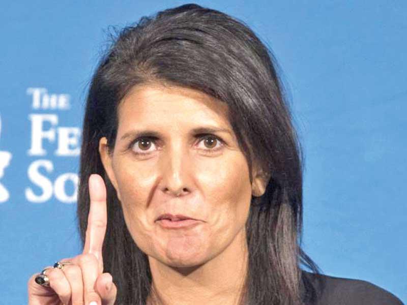 هايلي: تيلرسون وكيلي سعيا لتقويض سلطة ترامب