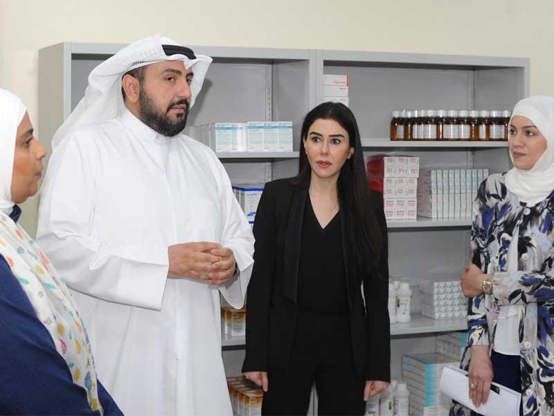 وزير الصحة خلال افتتاح المركز