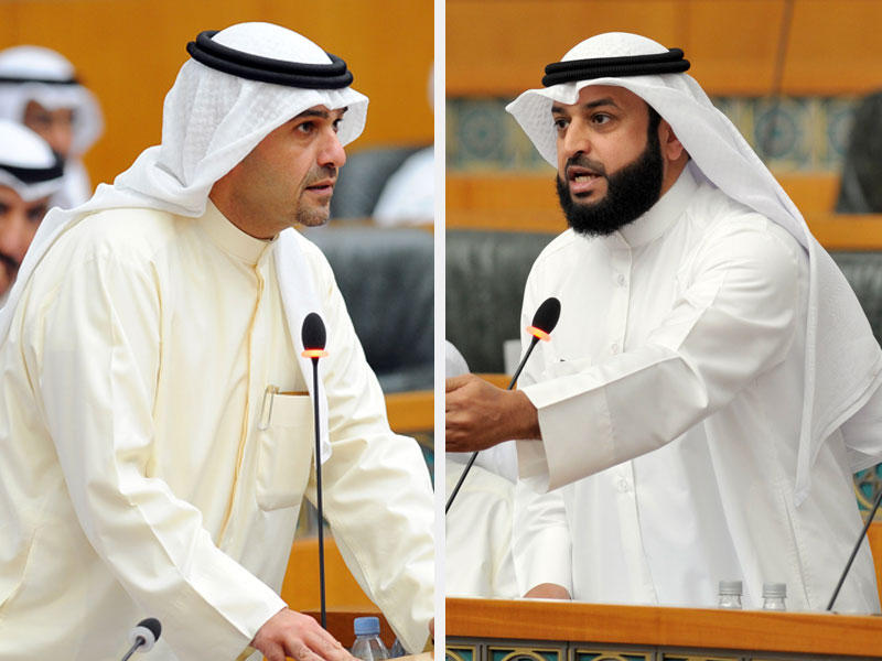 النائب عبدالله فهاد  - نائب رئيس الوزراء وزير الدولة لشؤون مجلس الوزراء انس الصالح