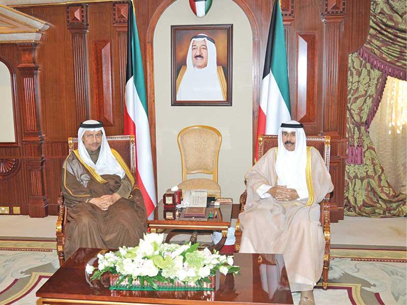 ولي العهد مستقبلاً المبارك أمس