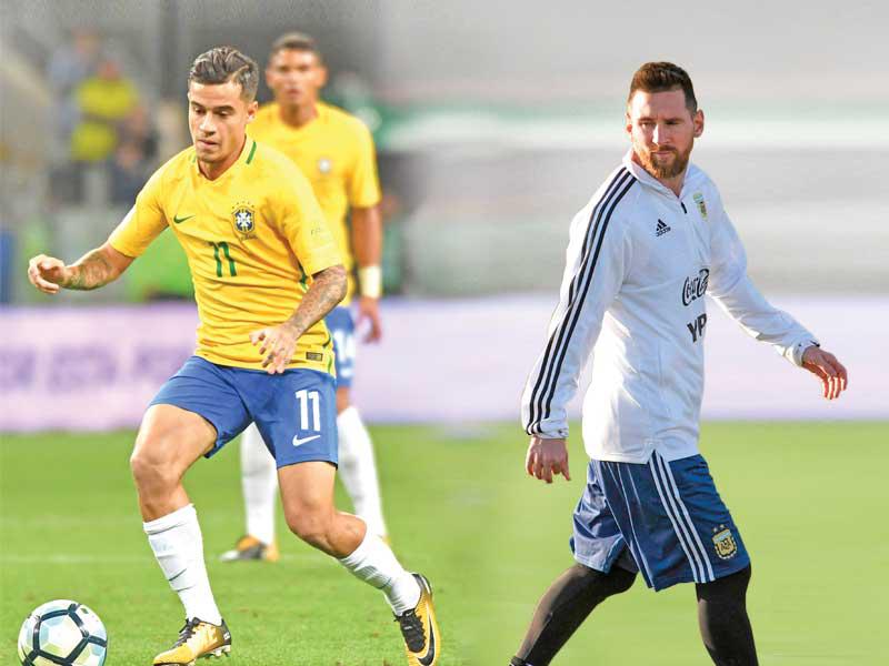 ميسي و كوتينيو