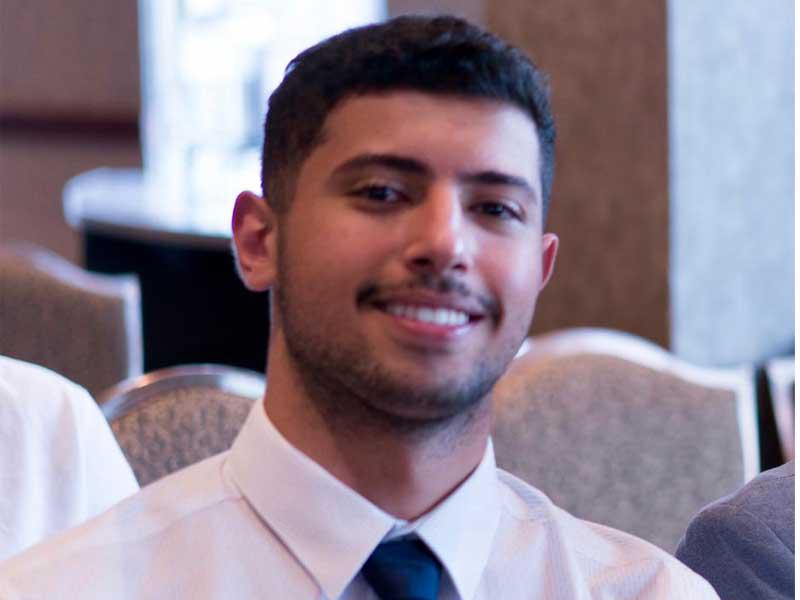 رئيس الاتحاد الوطني لطلبة الكويت في كندا علي العتيبي