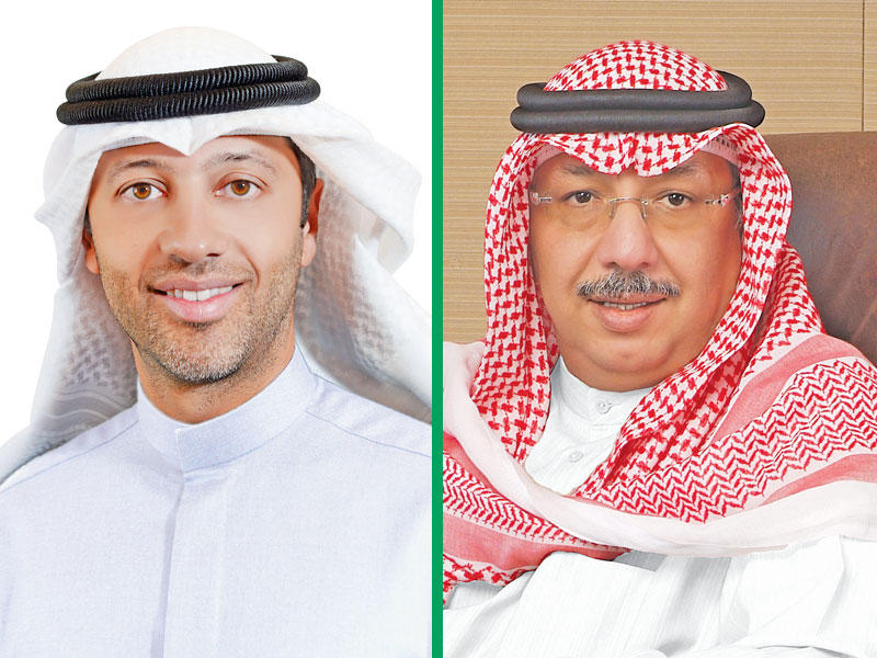 الشيخ محمد جراح الصباح رئيس مجلس إدارة بنك الكويت الدولي «KIB»  -   رائد بوخمسين نائب رئيس مجلس الإدارة والرئيس التنفيذي لـ «KIB»