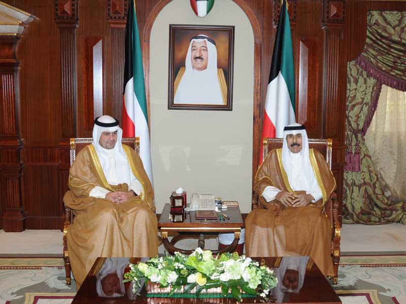 ولي العهد مستقبلاً أنس الصالح أمس