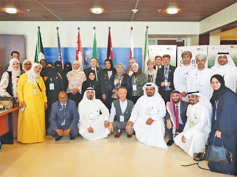 المشاركون في برنامج globe للعلوم