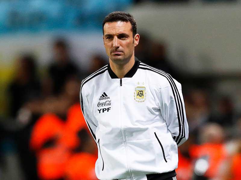 مدرب منتخب الأرجنتين الأول لكرة القدم ليونيل سكالوني