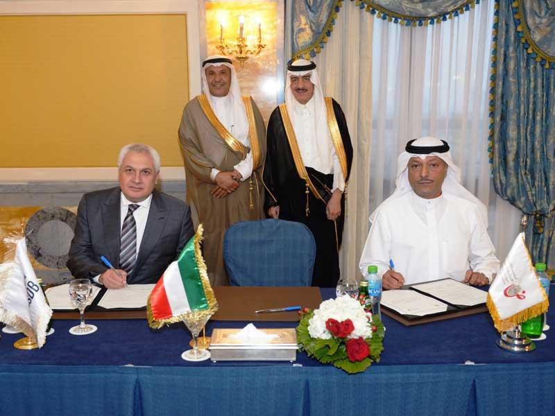 الصبيح والقيسي يوقعان مذكرة التفاهم بحضور حجار والغنام