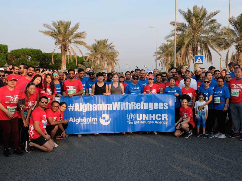 مشاركة «صناعات الغانم» في الماراثون