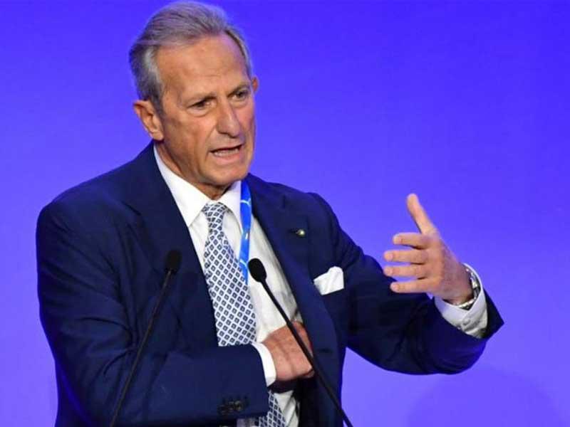 رئيس رابطة الدوري الإيطالي لكرة القدم غايتانو ميتشيكي