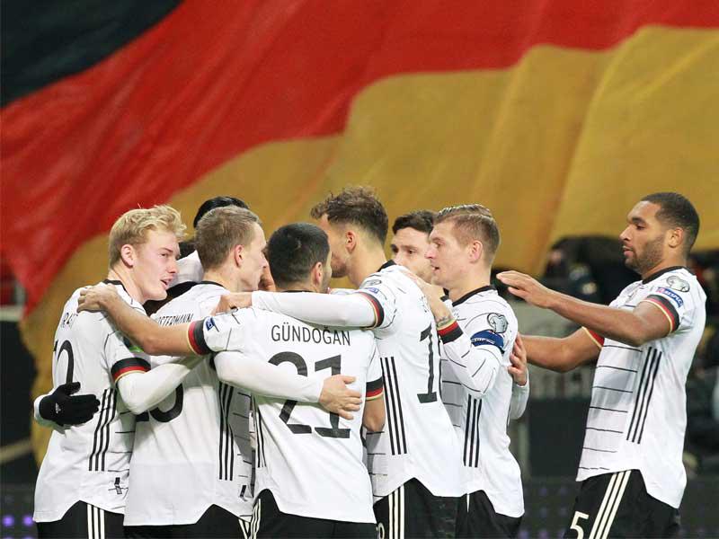 فرحة لاعبي المنتخب الألماني