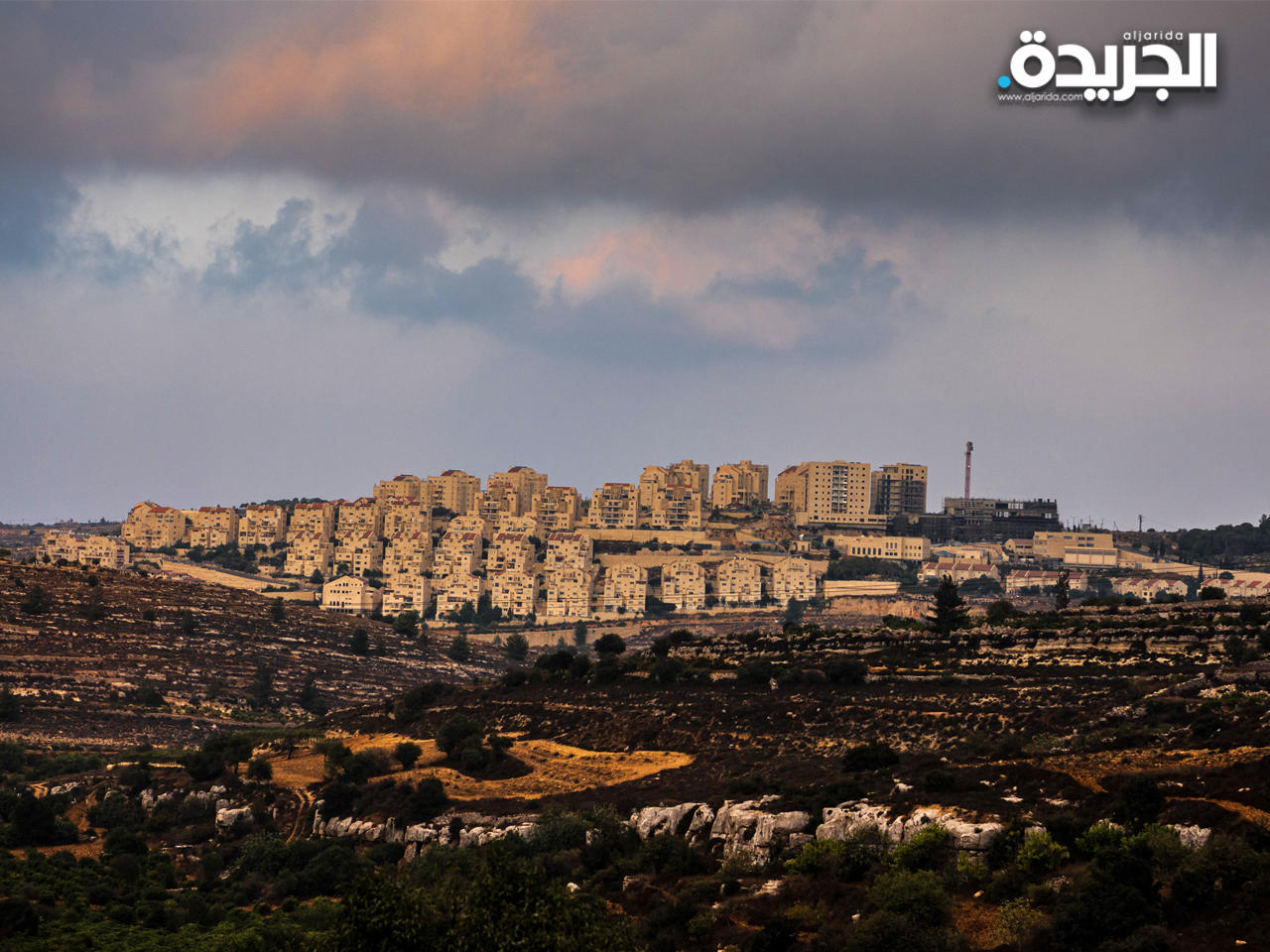 احدى مستوطنات الاحتلال