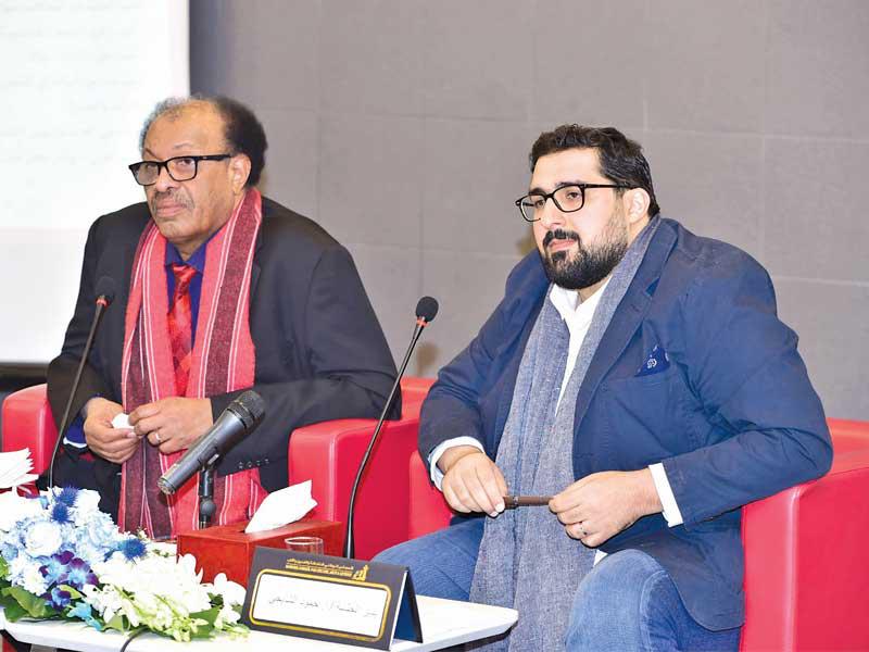 الشايجي وتاج السر في الأمسية 