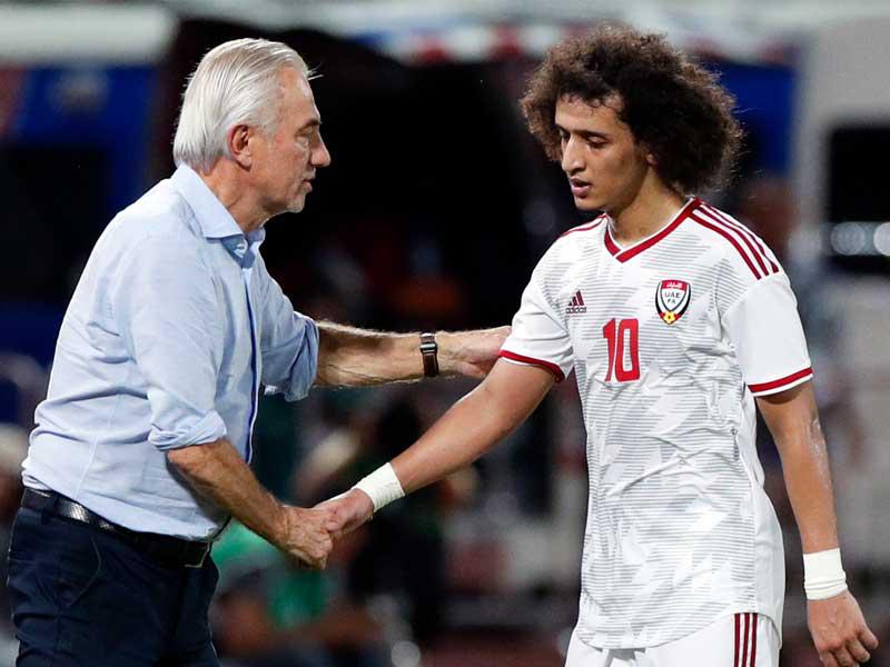 عمر عبدالرحمن نجم الإمارات والمدرب مارفيكn