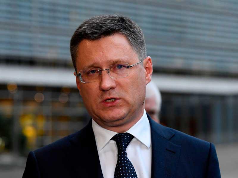 وزير الطاقة الروسي ألكسندر نوفاك 