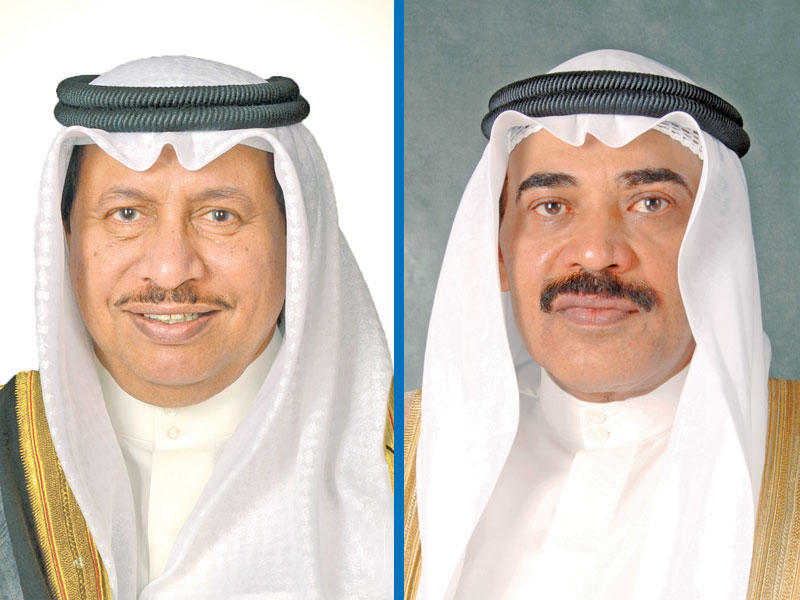 سمو الشيخ صباح الخالد - سمو الشيخ جابر المبارك 