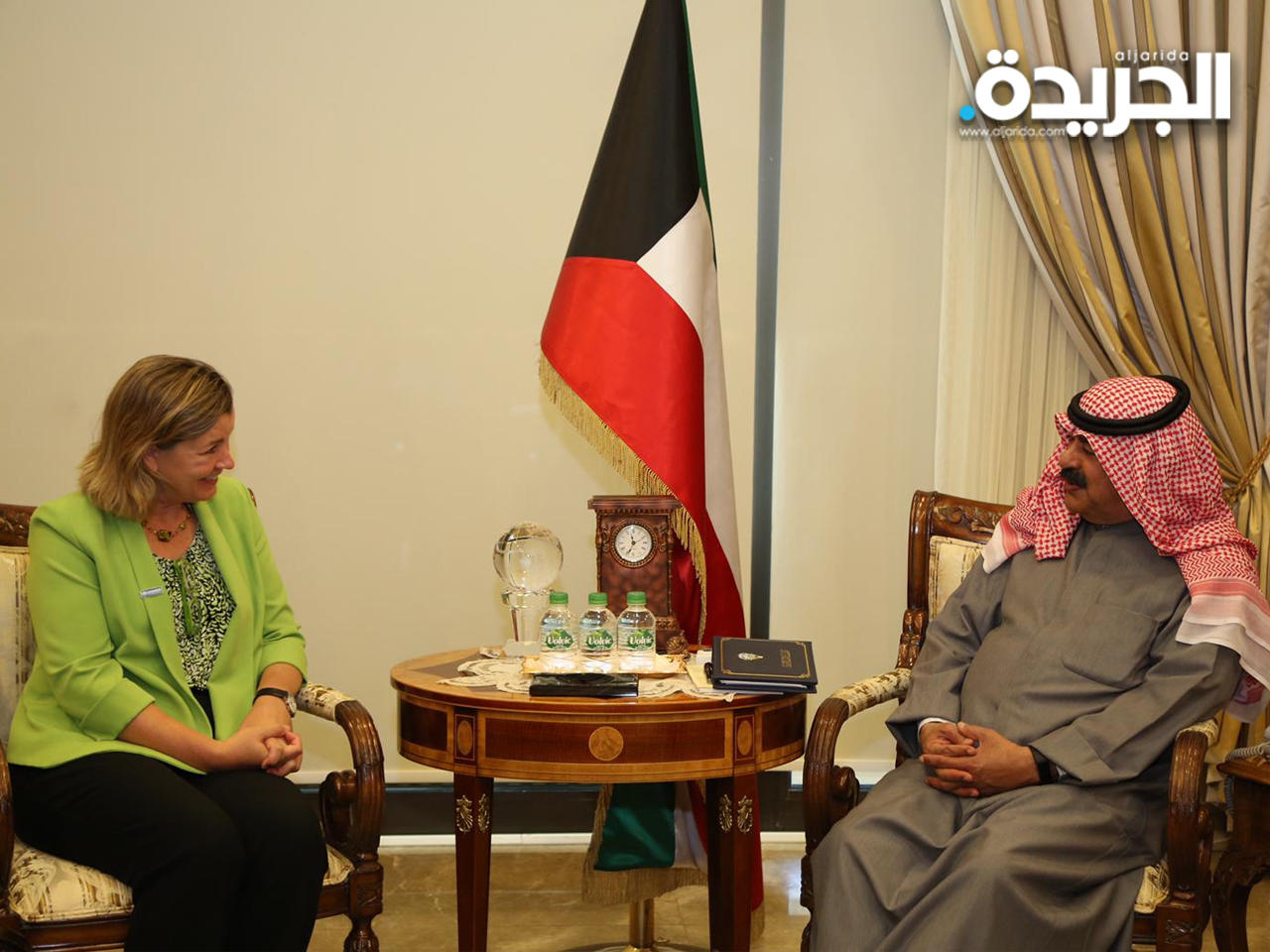 نائب وزير الخارجية يستقبل نائبة المفوض السامي لشؤون اللاجئين 