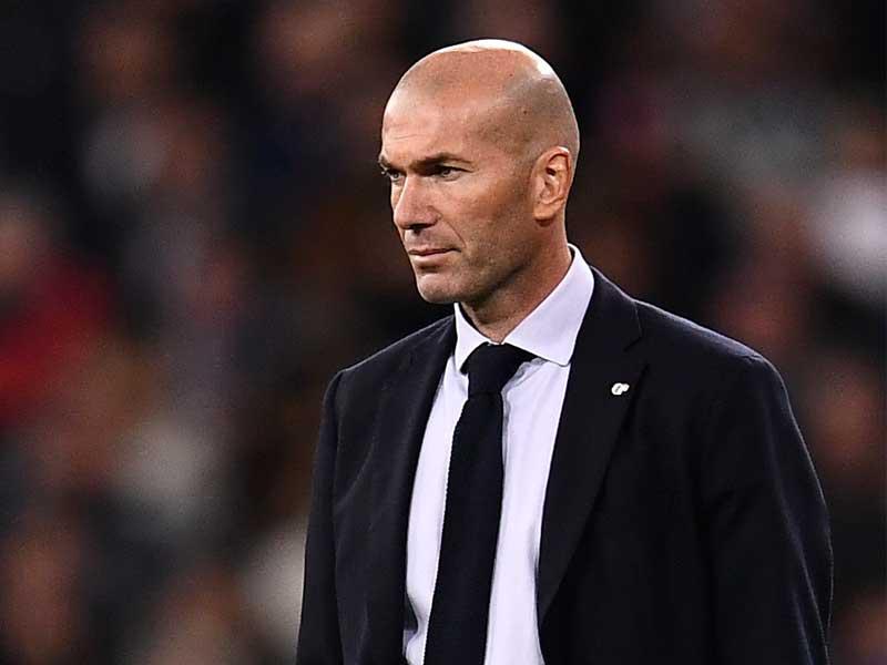 زين الدين زيدان  المدير الفني لريال مدريد