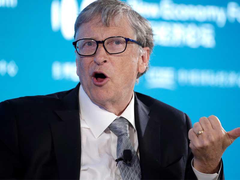 أغنى في العالم بيل غيتس، مؤسس شركة مايكروسوفت، الذي تبلغ ثروته 110 مليارات دولار
