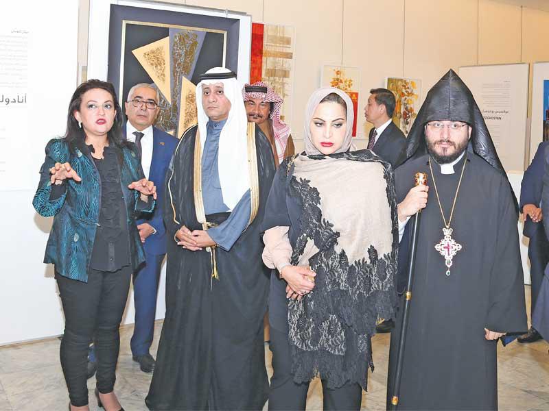 جانب من معرض «اللون الثامن للطيف»n