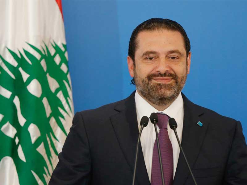 رئيس الحكومة اللبنانية المستقيلة سعد الحريري