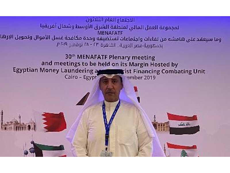 رئيس (التحريات المالية) الكويتية بالانابة غازي العبدالجليل