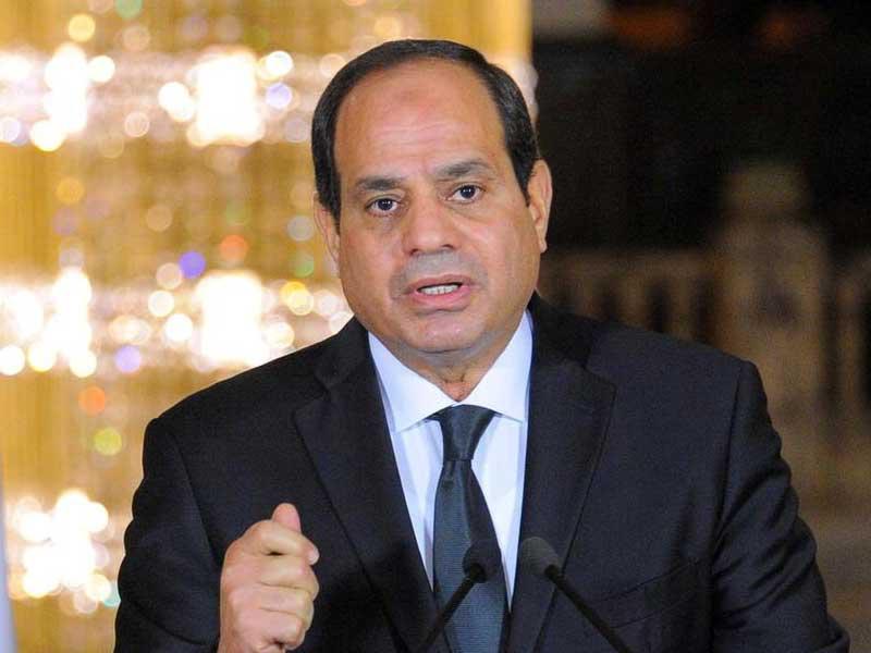  الرئيس المصري عبدالفتاح السيسي