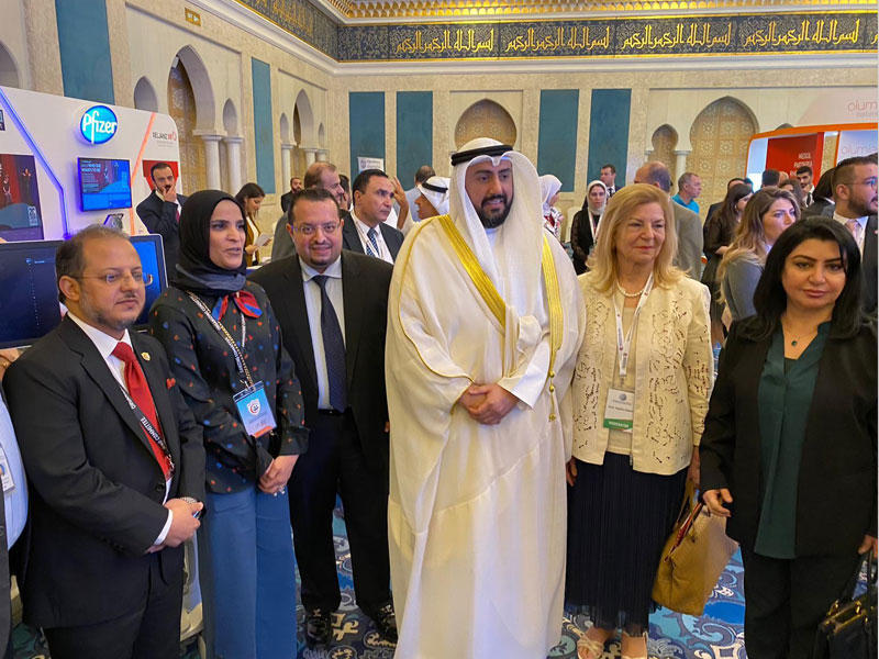 وزير الصحة خلال افتتاح المؤتمر 