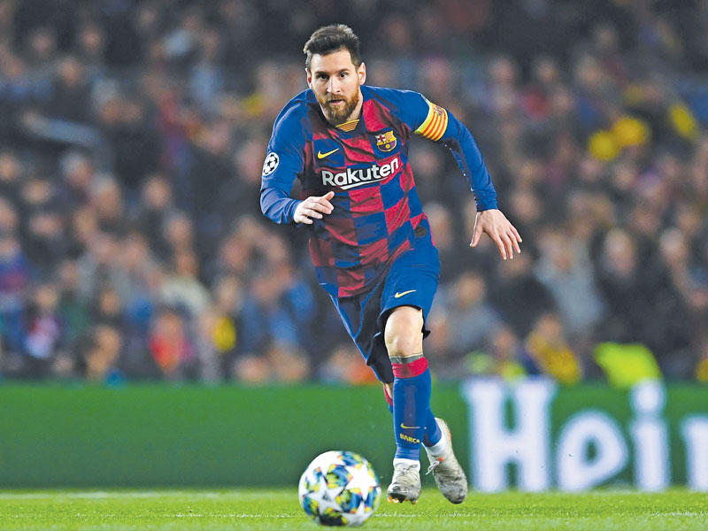 النجم الأرجنتيني ليونيل ميسي 