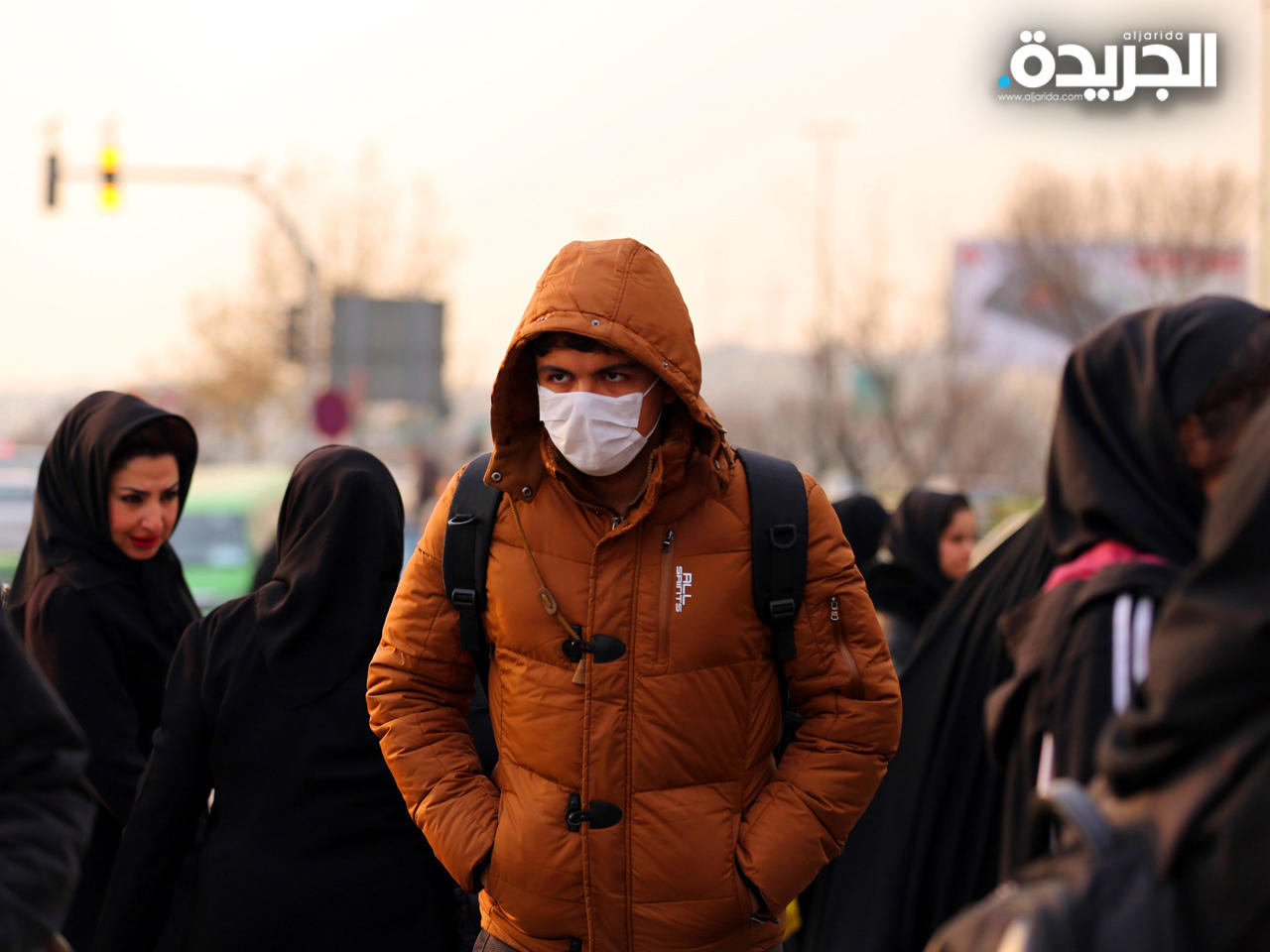 تلوث الهواء في العاصمة الايرانية طهران