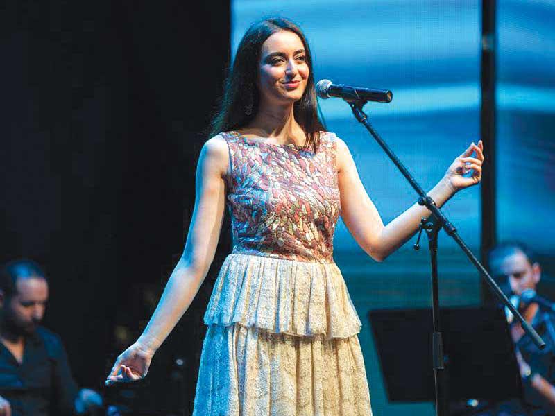 الفنانة فايا يونان 