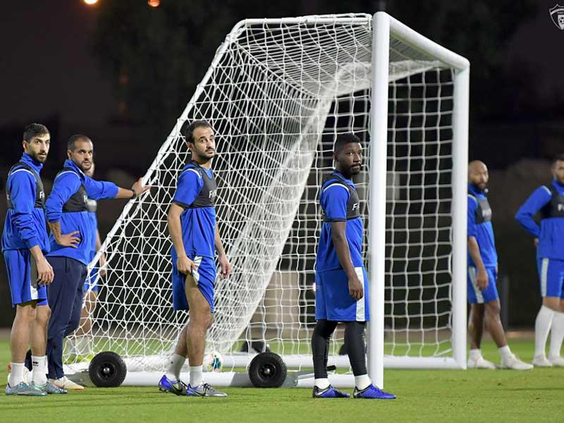 من تدريبات الأزرق