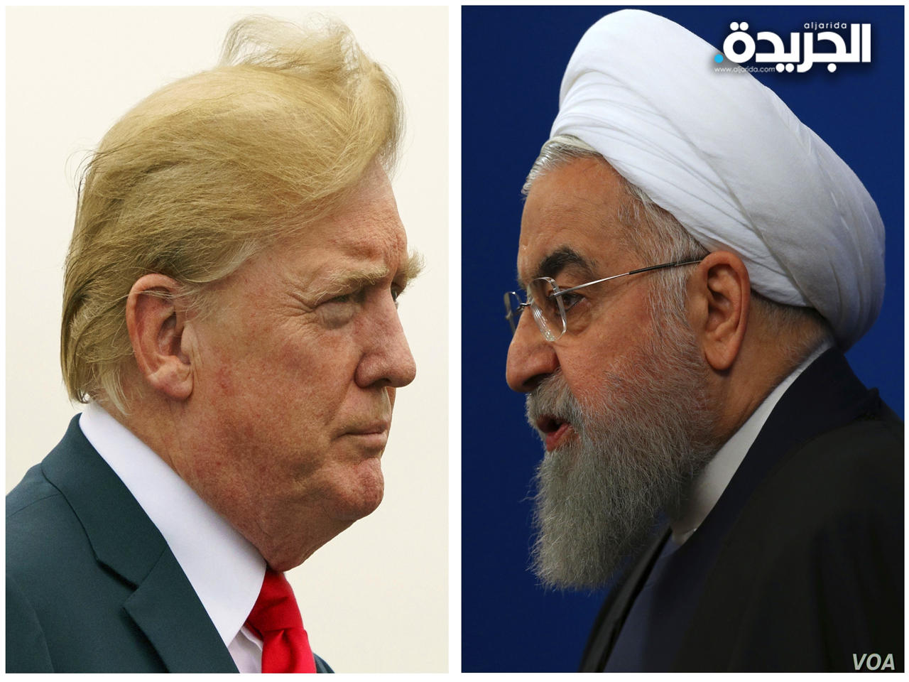 الرئيسان روحاني وترامب