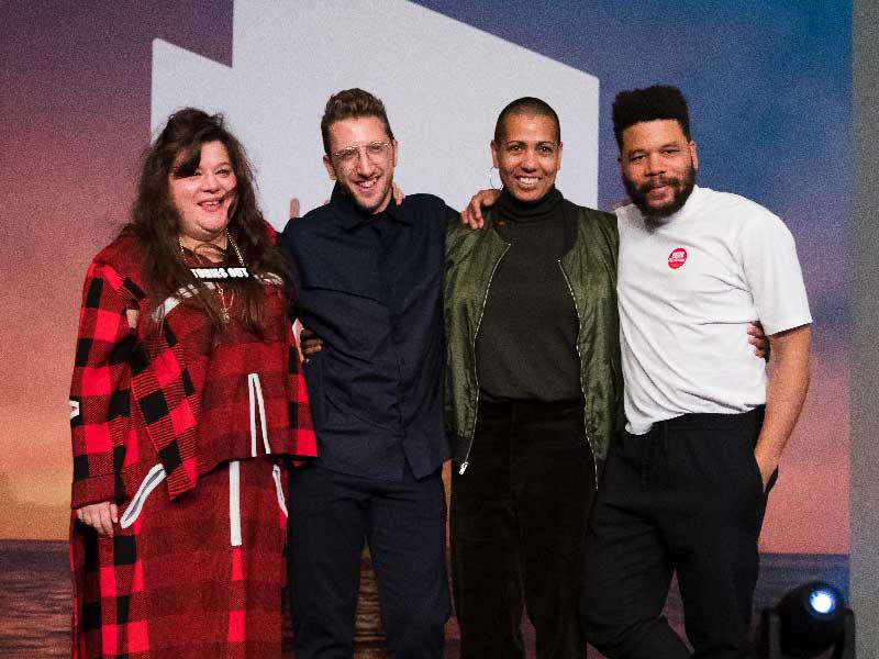 الفائزون الأربعة في حفل جائزة ترنر البريطانية 