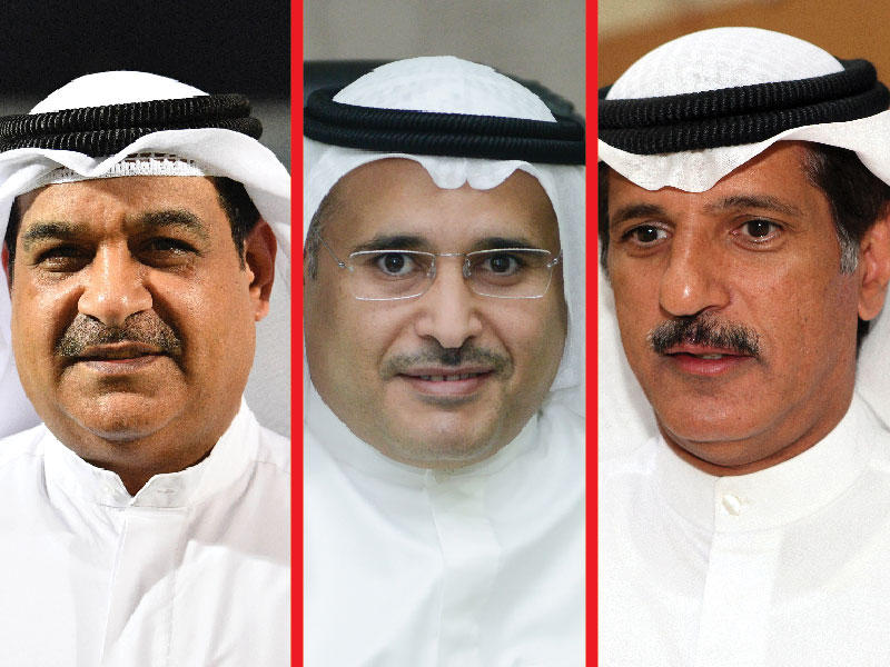 أسعد البنوان - حمد الدبوس - خالد الشريدة