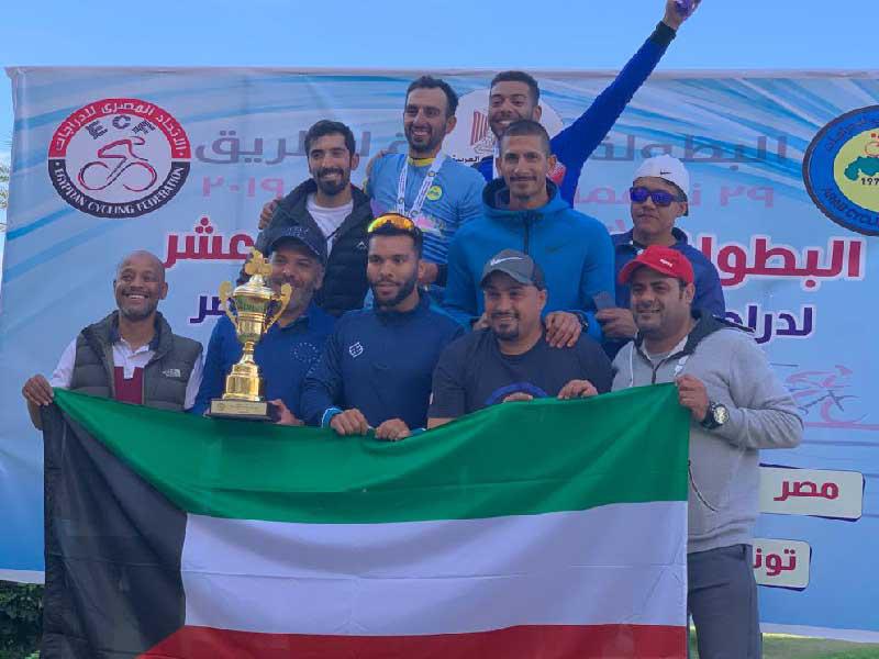 تتويج سيد جعفر العلي بالذهبية وخالد خليفة بالبرونزية في عربية الدراجات