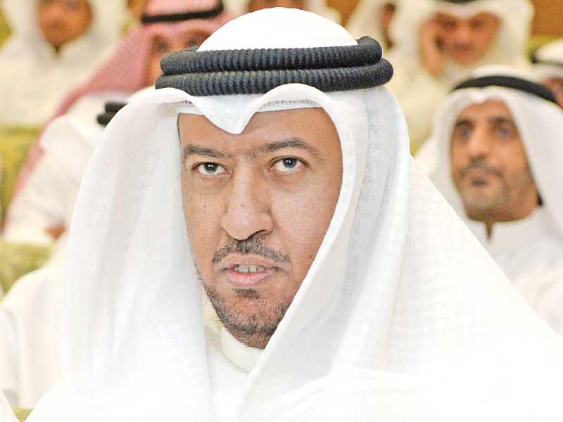 وزير العدل وزير الدولة لشؤون مجلس الأمة المستشار د. فهد العفاسي 