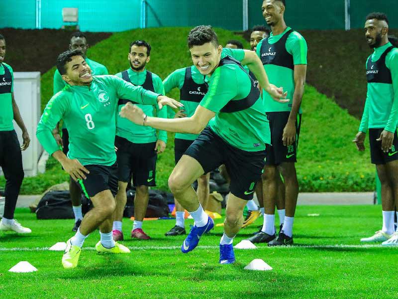 من تدريبات السعودية